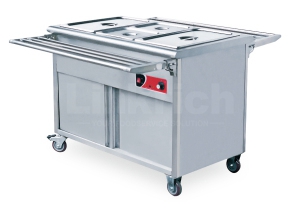 Electric Bain-Marie with Cabinet