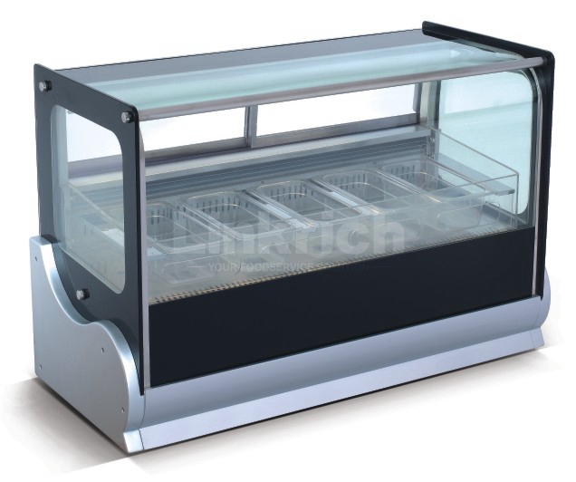 240L Ice Cream Showcase GN1/3x100mm 