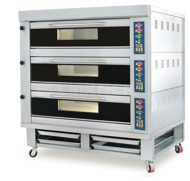 Six-tray Three-layers FD Electric Oven