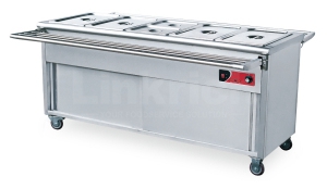 Electric Bain-Marie with Cabinet