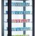 550L 4 Side Glass Display Refrigerator(Triple Glass)