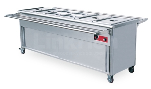 Electric Bain-Marie with Cabinet