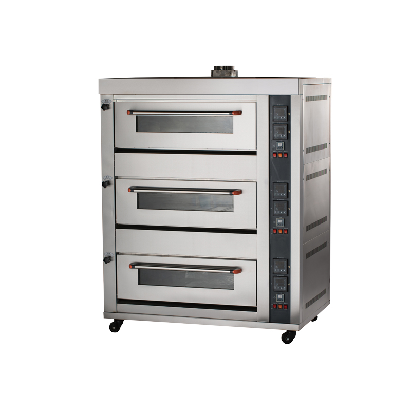 Three-layers Nine-trays Gas Signature Deck Oven LR-90R