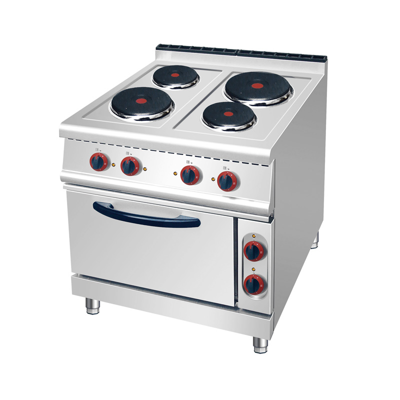 Electric 4-plate Cooker With Oven