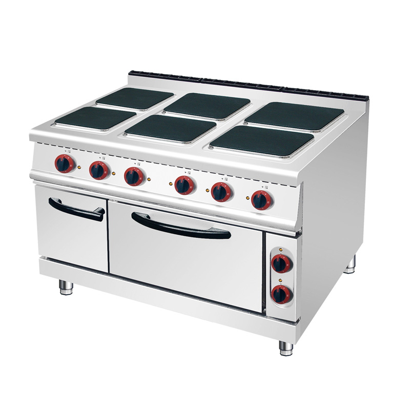 Electric 6 Hot-plate  Cooker & Oven