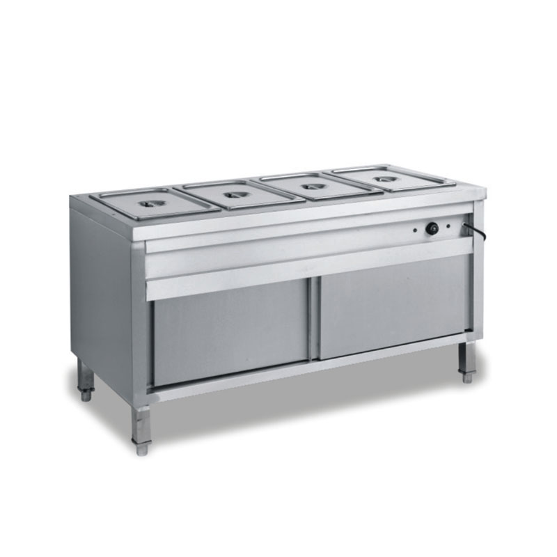Electric Bain Marie with Cabinet