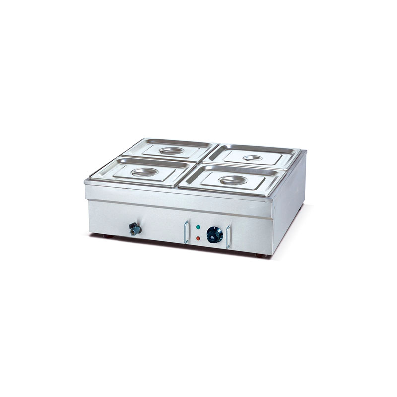 4x 1/2 GN pan Electric Bain Marie- double rows