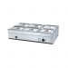 8x 1/2 GN pan Electric Bain Marie- double rows