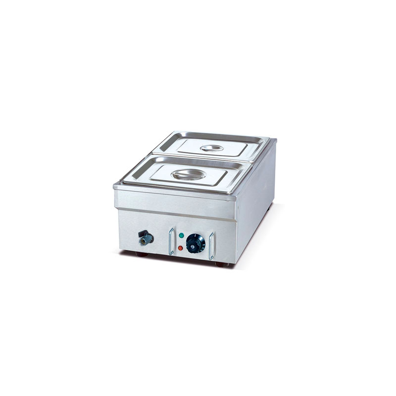 2x 1/2 GN pan Electric Bain Marie- double rows