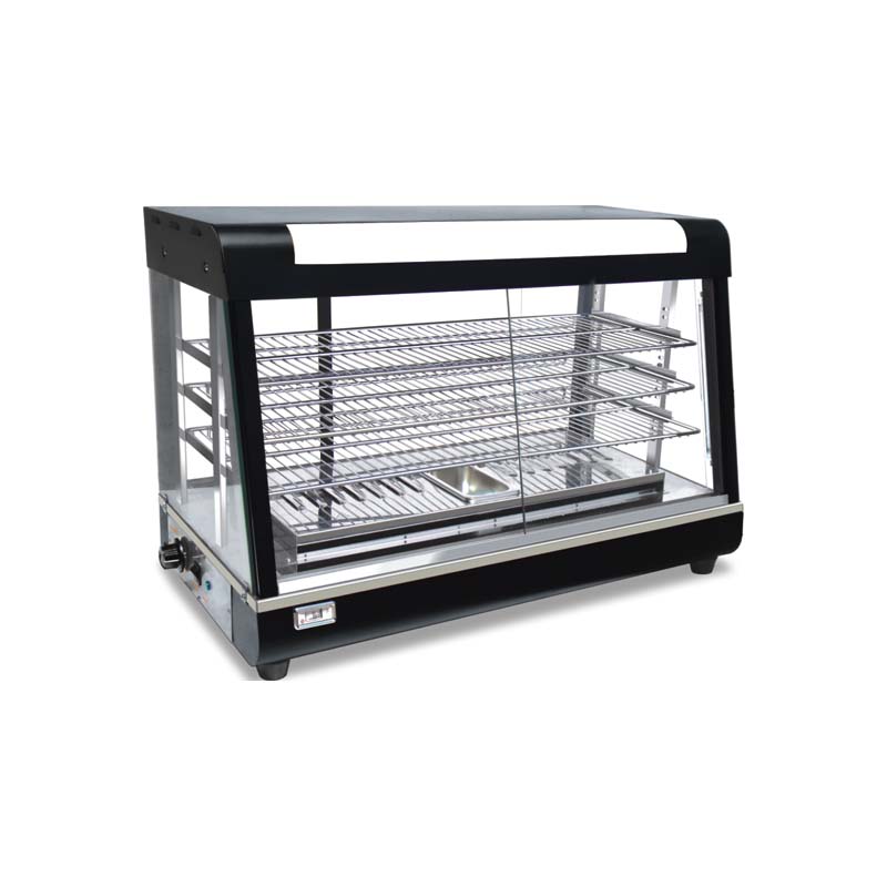 Countertop Heated Display Warmer  With Sliding Door 0.9M