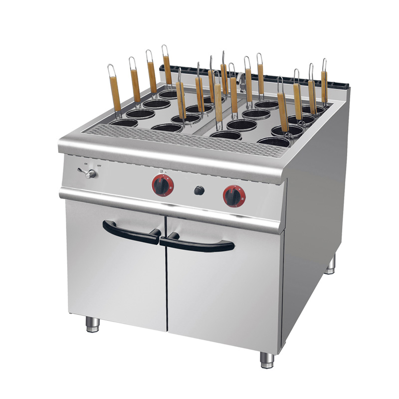 Gas Pasta Cooker With Cabinet