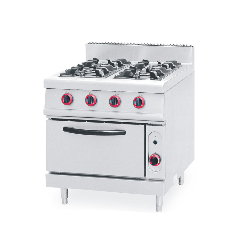 Gas Range 4-Burner With Gas Oven