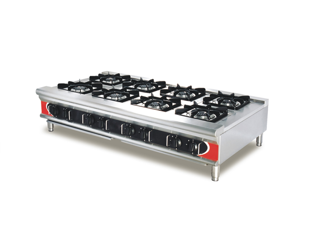 Gas Burner–8 Burners