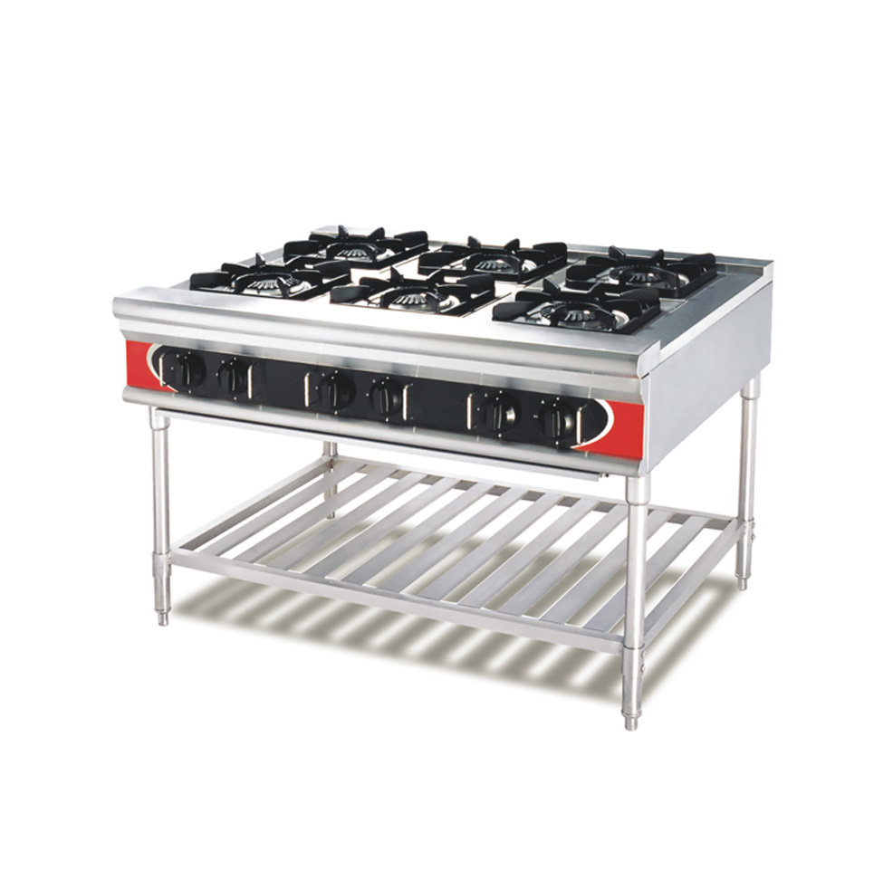 Stand Gas Burner–6 Burners