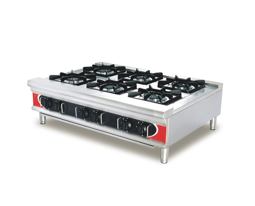 Gas Burner–6 Burners