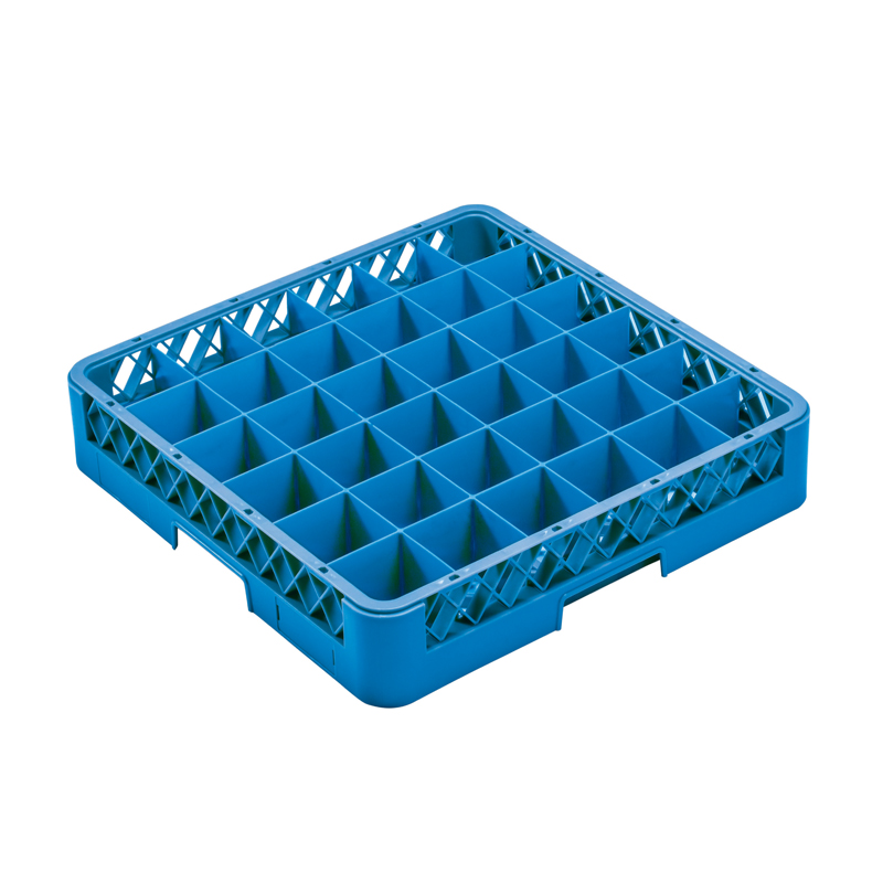 36-Compartment Glass Rack