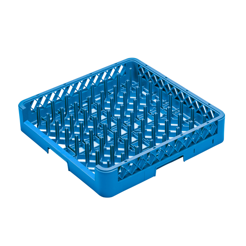 64-Compartment Open Plate & Tray Rack