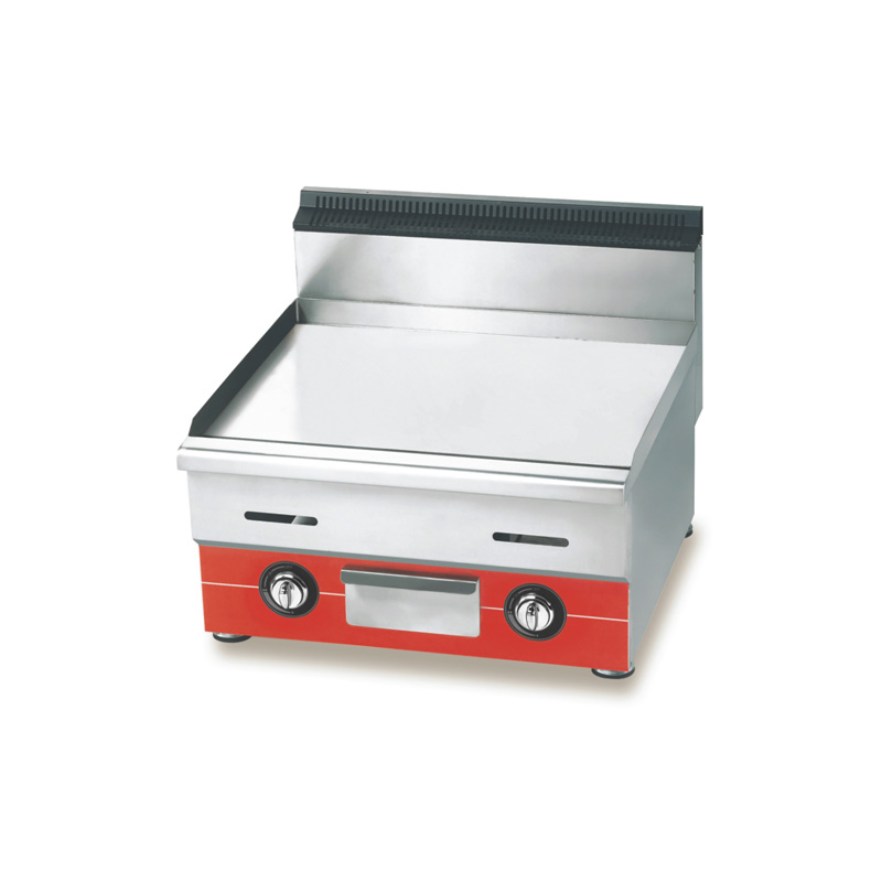 Countertop Gas Grill and Griddle Flat and Groove