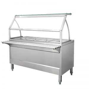 Standing Bain Marie With Glass