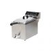 17 Liter Deep Fryer With Drain Value Single Tank