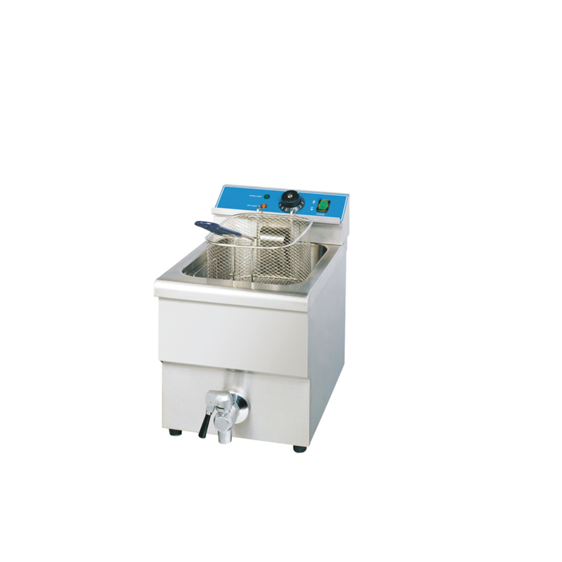 12L EF Countertop Deep Fryers With Drain Valve