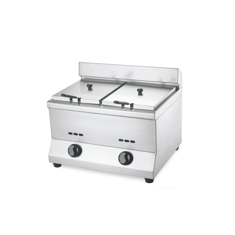 5.5x2L Countertop Gas Deep Fryers