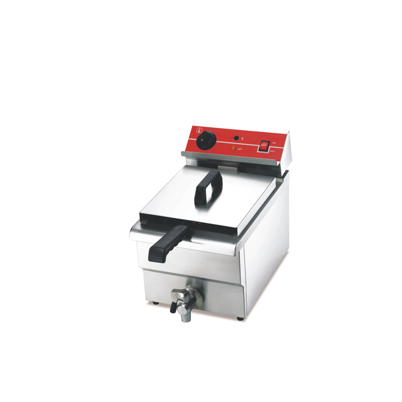 17 Liter Deep Fryer With Drain Valve LR-EF-171V