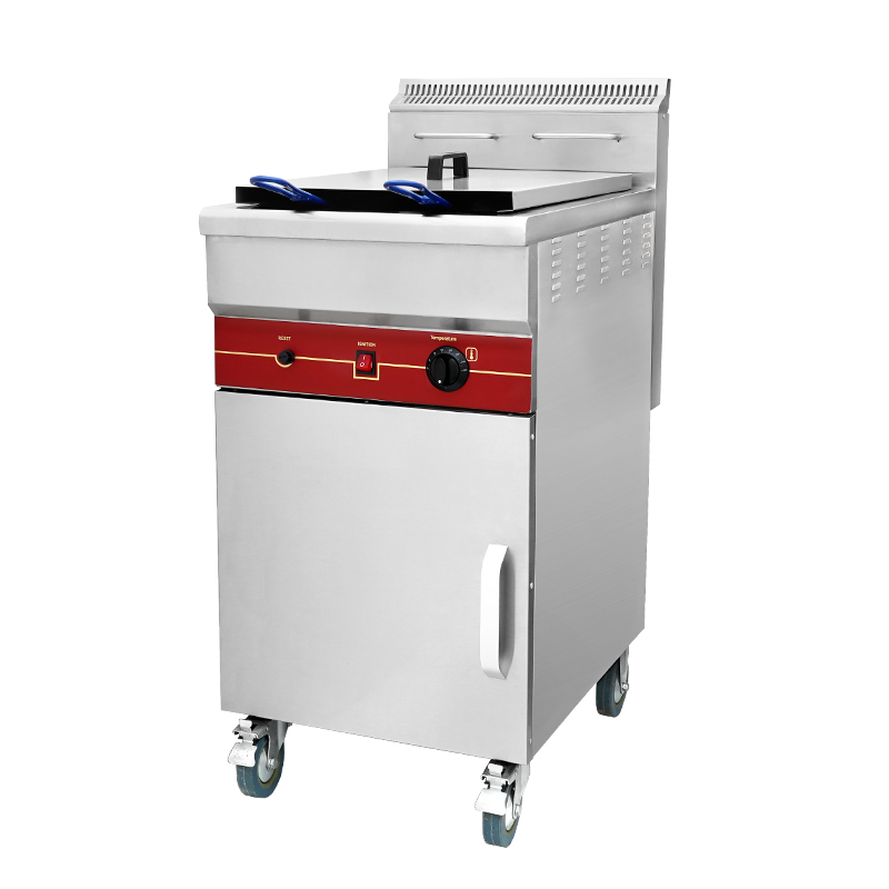 Deep store fry machine