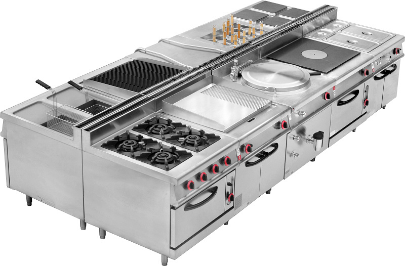 LINKRICH Signature 800mm Width Combination Cooking Line