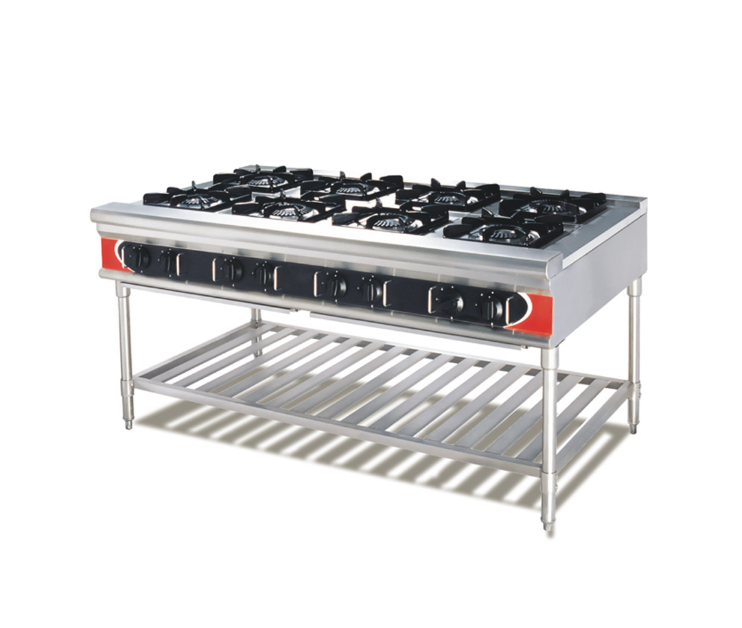 Stand Gas Burner–8 Burners