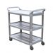 Grey Polypropylene Mobile Trolley-Big