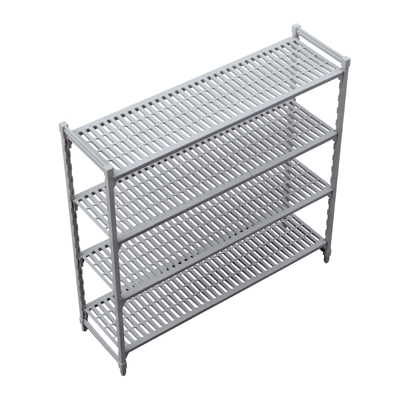 Linear Plastic (Epoxy) Shelving System-4 Shelves 1600mm Height Series