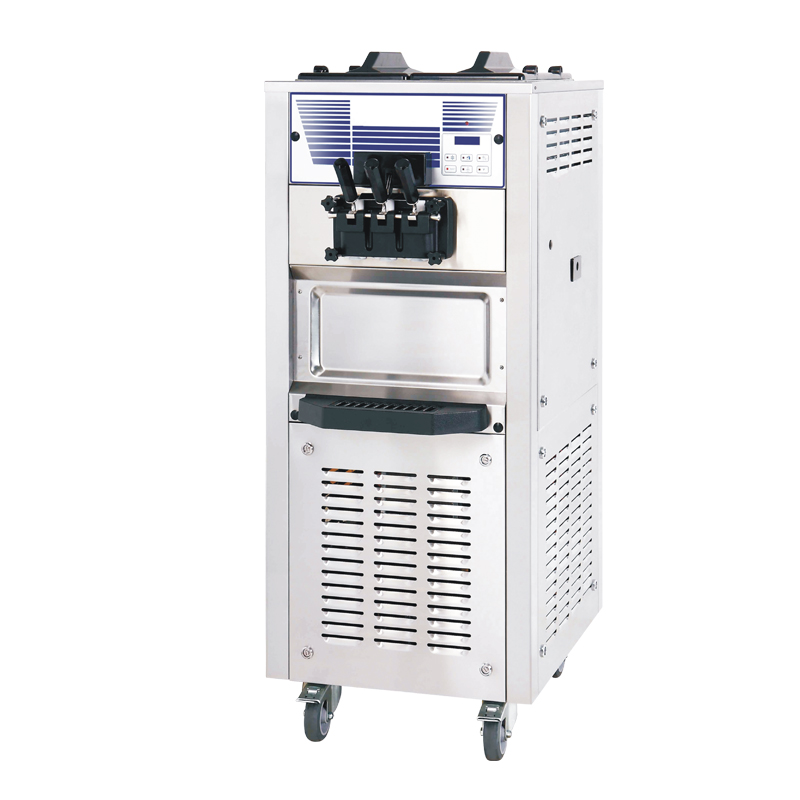 50L Ice Cream Machine–Twin Twist Flavors, Floor Model, Air Pump