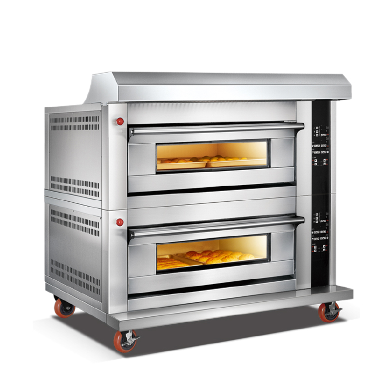 Professional Digital Gas Stainless Steel Oven LR-206QS