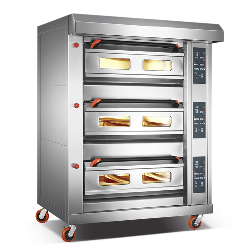 Professional Digital Gas Stainless Steel Oven LR-306QHA