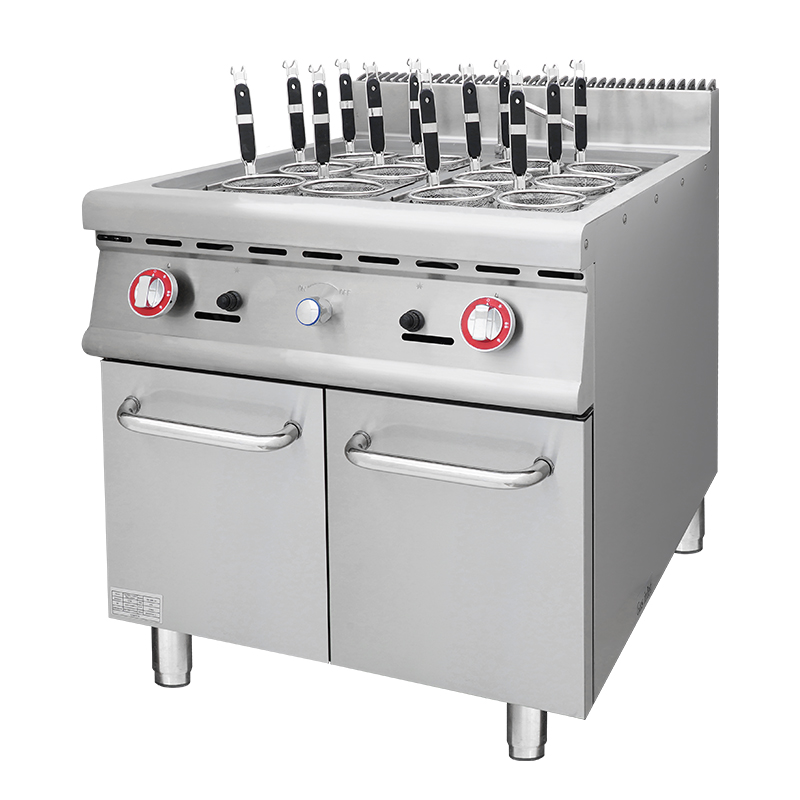 Gas Pasta Cooker With Cabinet