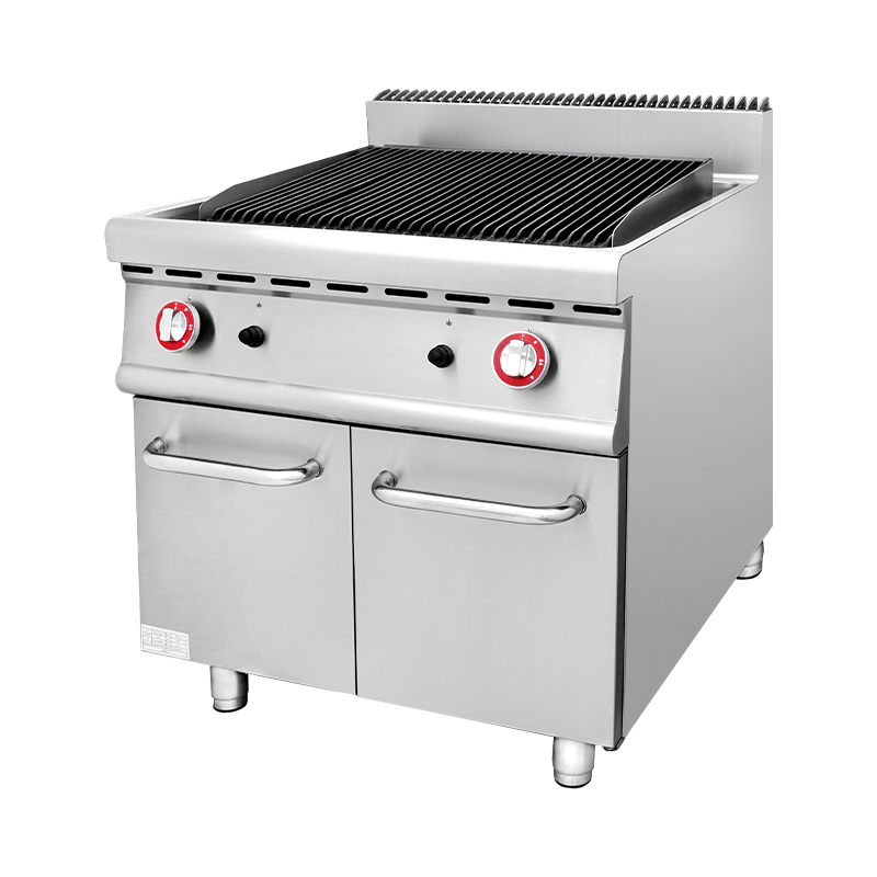 Electric Lava Rock Grill With Cabinet