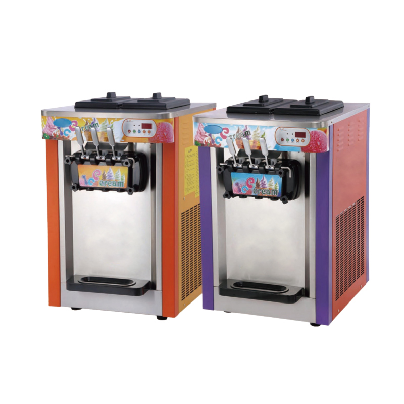 Spray Paint Triple-Head Ice Cream Machine