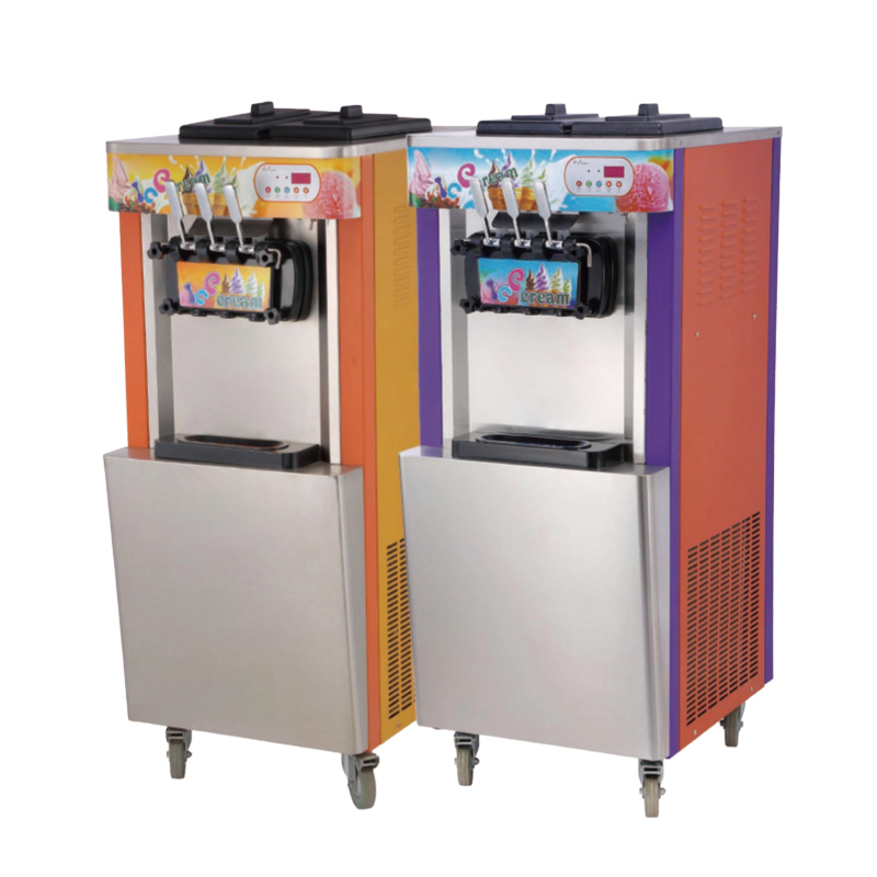 Spray Paint Triple-Head Ice Cream Machine