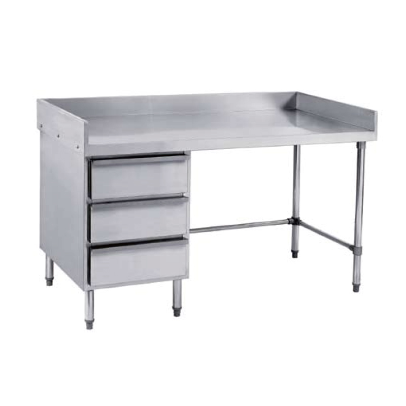 Kitchen Desk With Splashback